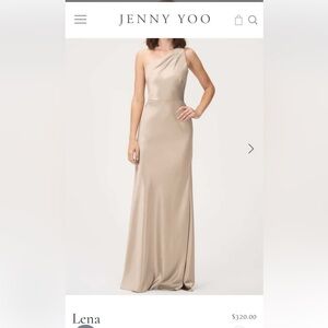 Jenny Yoo One Shoulder Bridesmaid Dress
